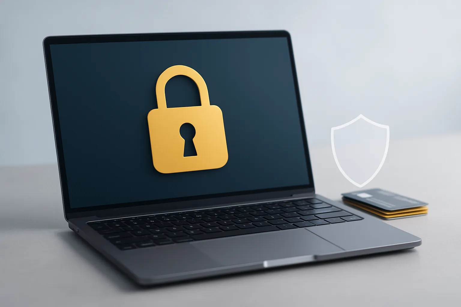 How do you ensure the security of your business finances when utilizing online banking solutions?