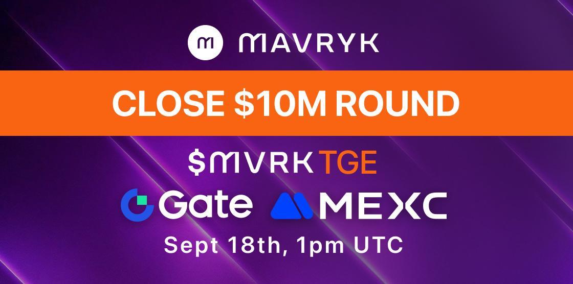 Mavryk Closes M Strategic Investment Led by MultiBank Group to Power Institutional RWA Tokenization