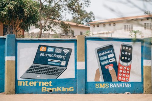 Peach Payments office environment with payment terminals and digital infrastructure